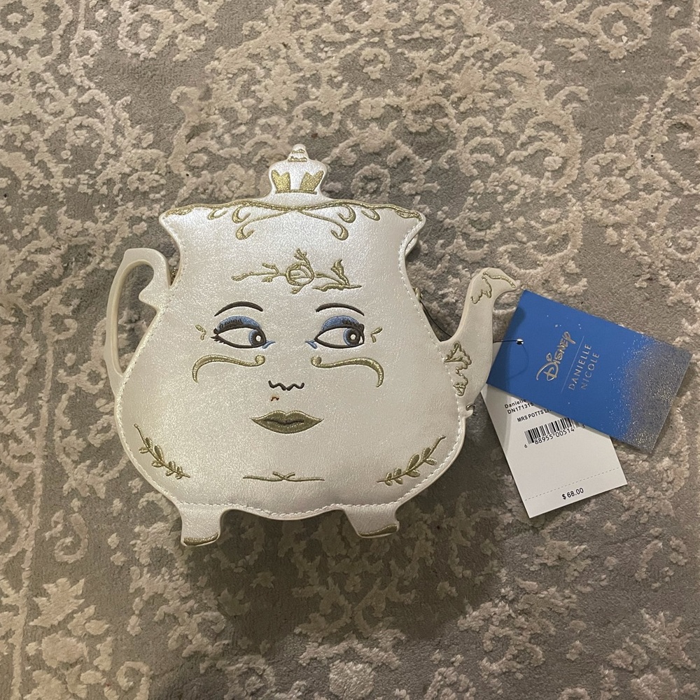 Danielle Nicole live action beauty & the beast mrs pots bag!
